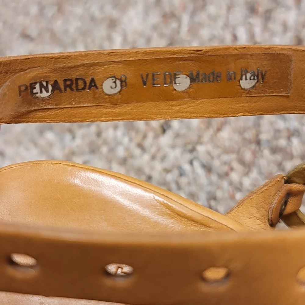 Bally Vintage strappy sandal heels